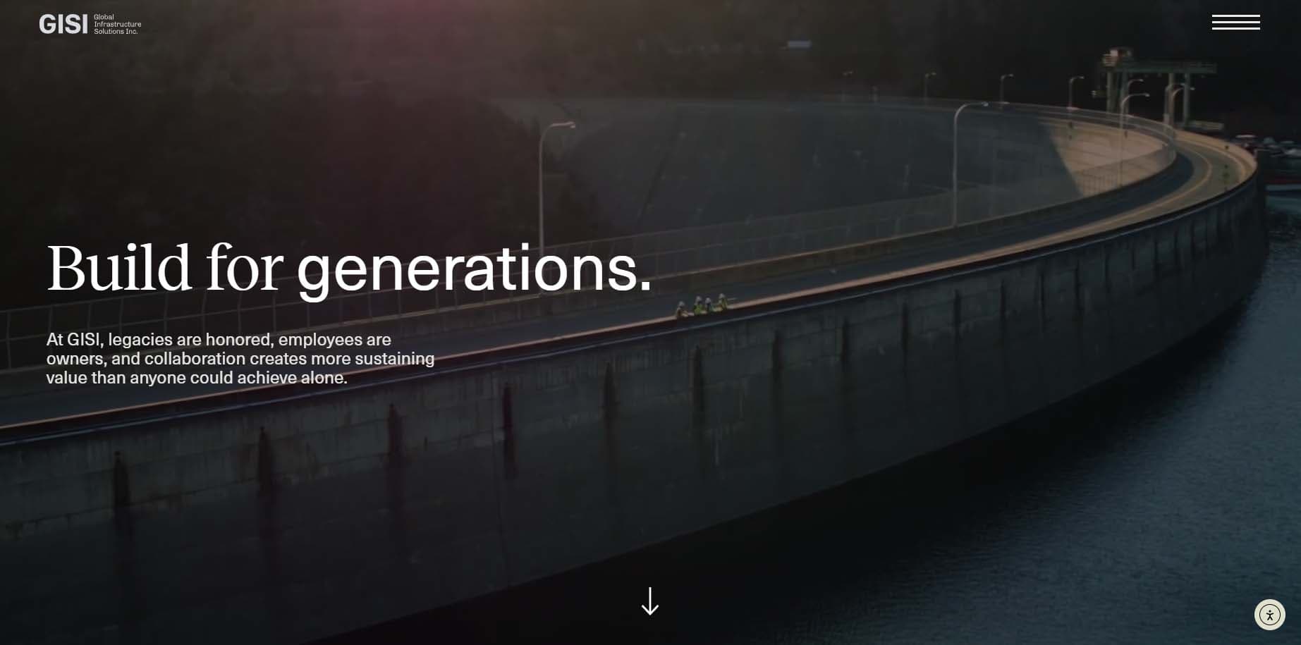 GISI website case study